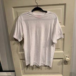 Supreme mesh stripe tee SS18